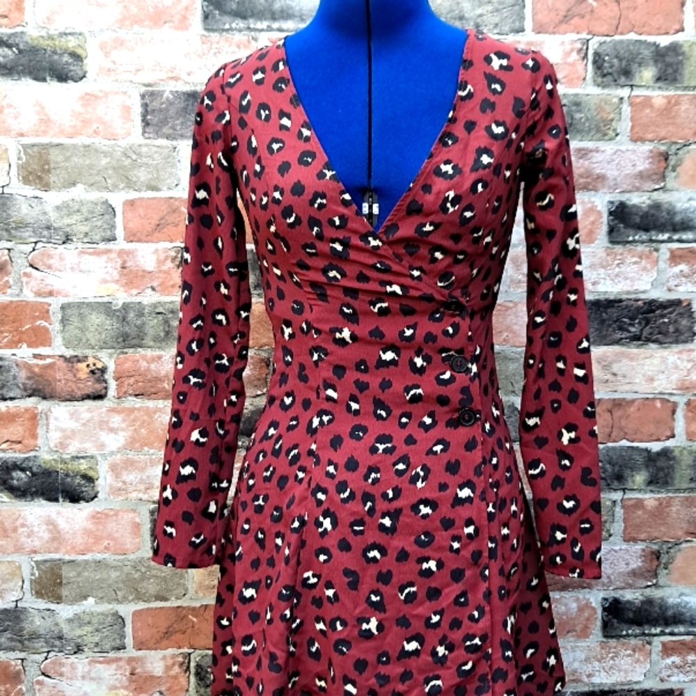 Leopard Print Dress